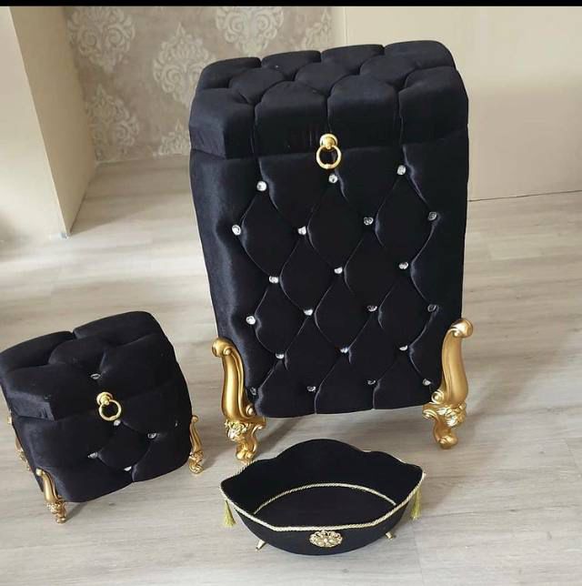 Classic 3-Piece Bathroom Basket Se