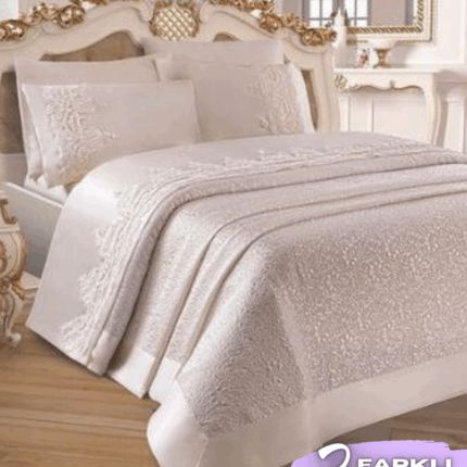 Bridal Luxury Bedspread Set – 6 Pieces