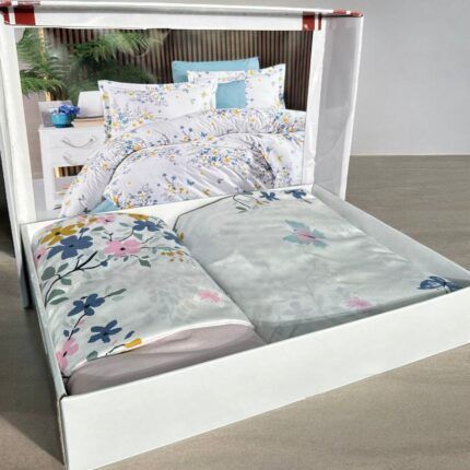 Patterned Duvet Cover Set – Double Size v19