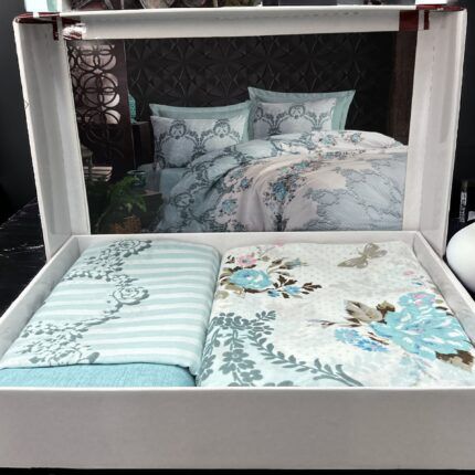 Patterned Duvet Cover Set – Double Size (v13)