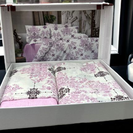 Patterned Double Duvet Cover Set – v11