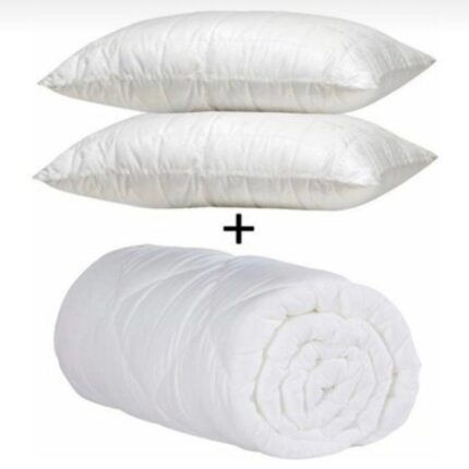 2 Pillows and 1 Duvet Set