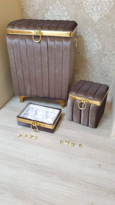 Star 3-Piece Bathroom Basket Set