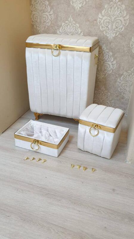 Star 3-Piece Bathroom Basket Set