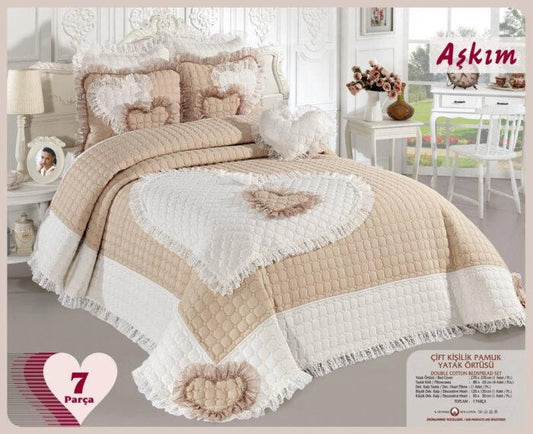 My Love Bedspread Set / Bridal Set