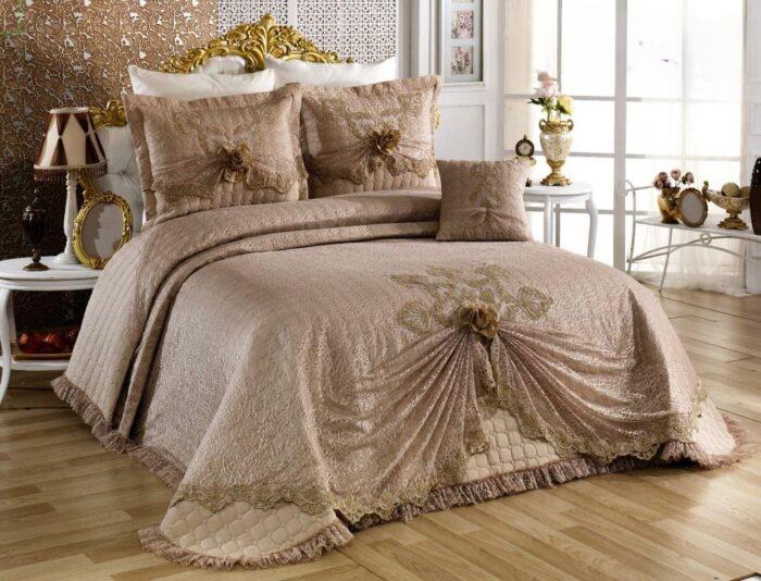 Cemre Bedspread Set – Bridal Collection