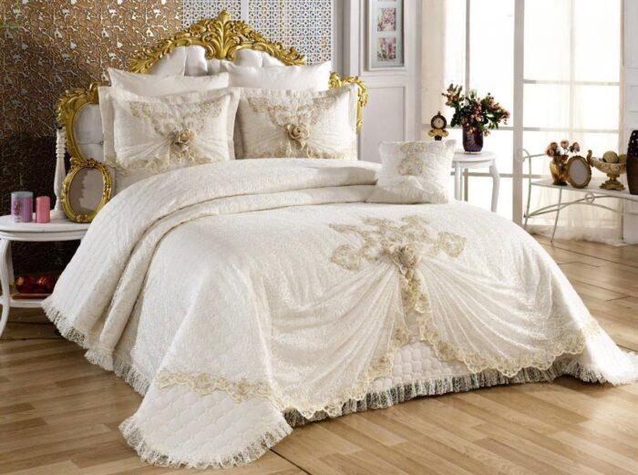 Cemre Bedspread Set – Bridal Collection