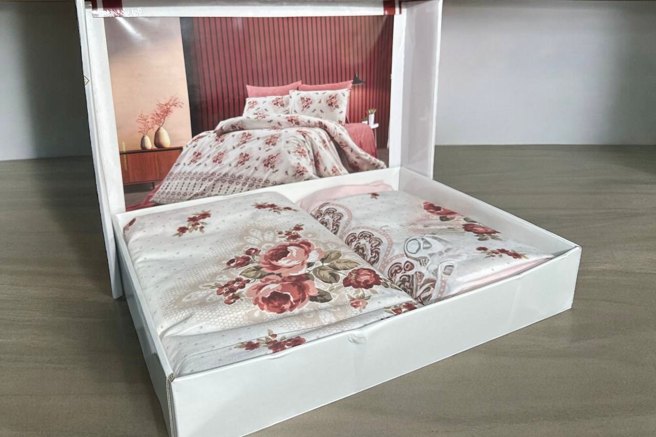 Patterned Duvet Cover Set – Double Size v20