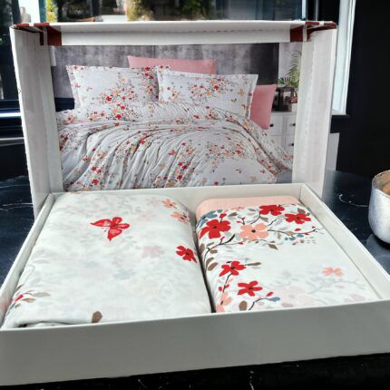 Patterned Duvet Cover Set – Double Size (v16)